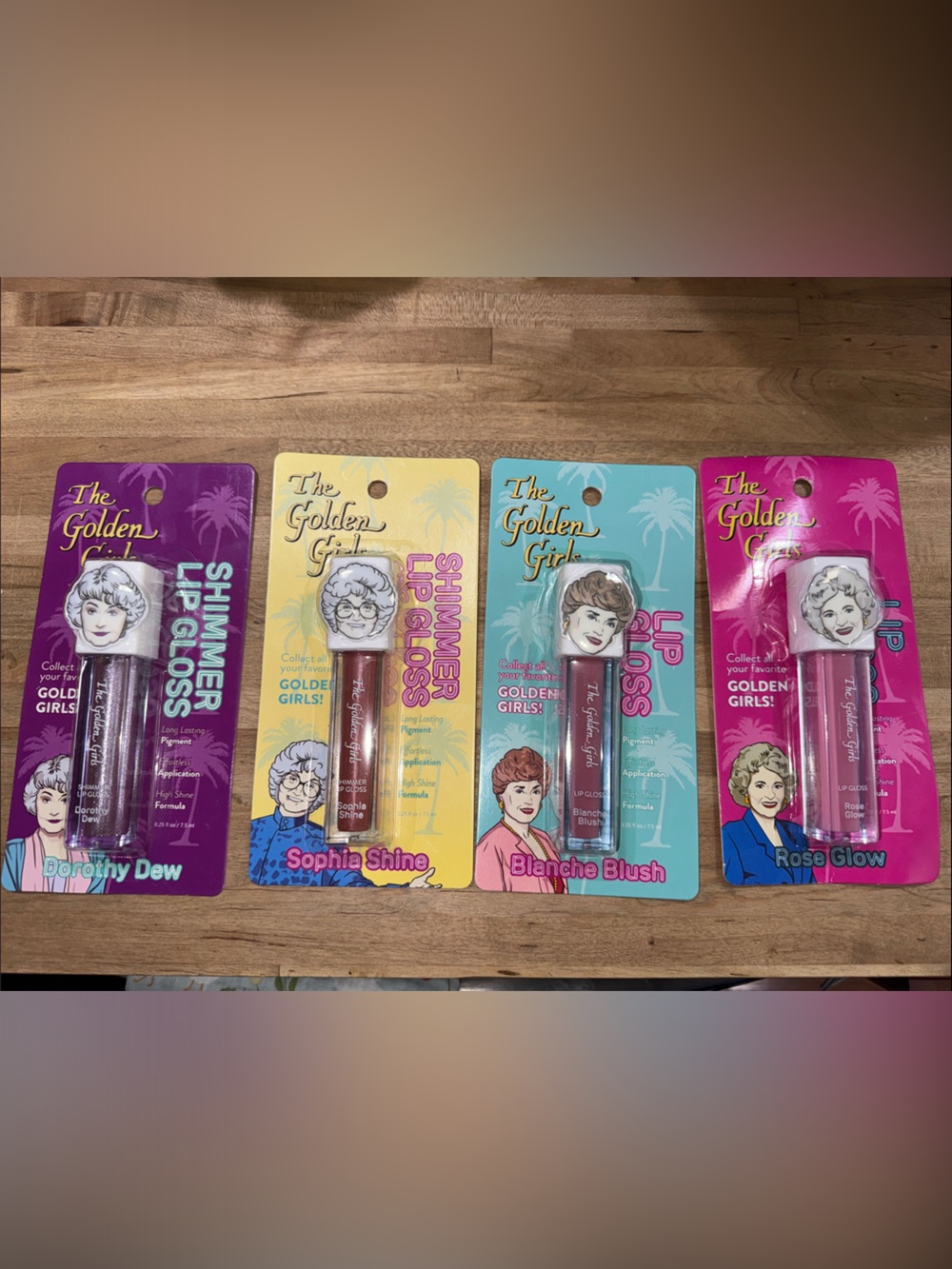 The golden Girls lip set Shimmer Lip Gloss — - Picture 1 of 1